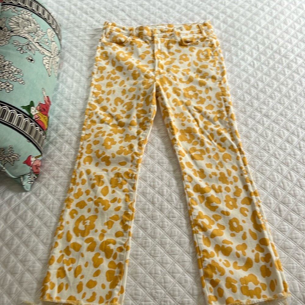 Mother printed jeans